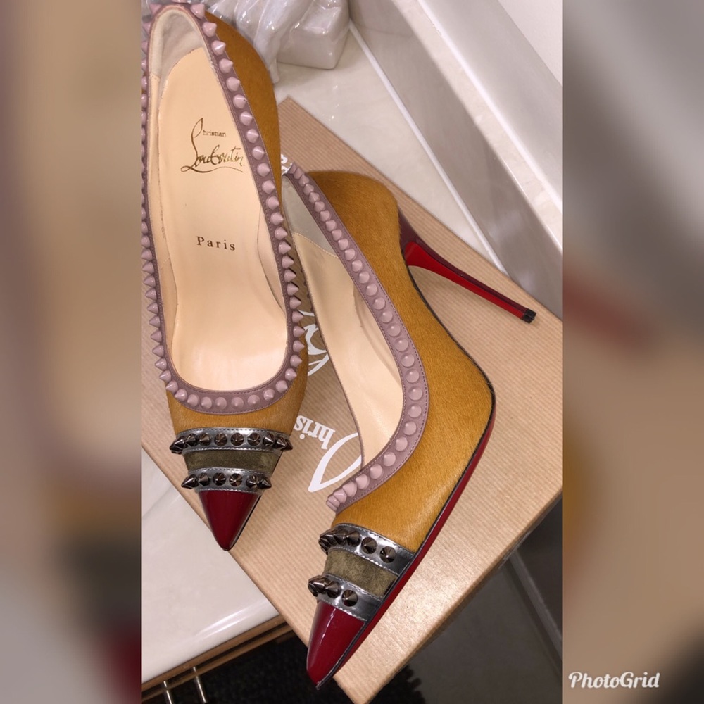 Christian Louboutin Malabar pony heels